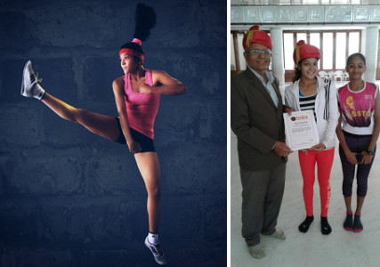 URDA - Shweta is a certified Zin Zumba Instructor. Along with her student Khushi Parmar, she holds the Indian and Asian record of Most Aerobic performances in a day